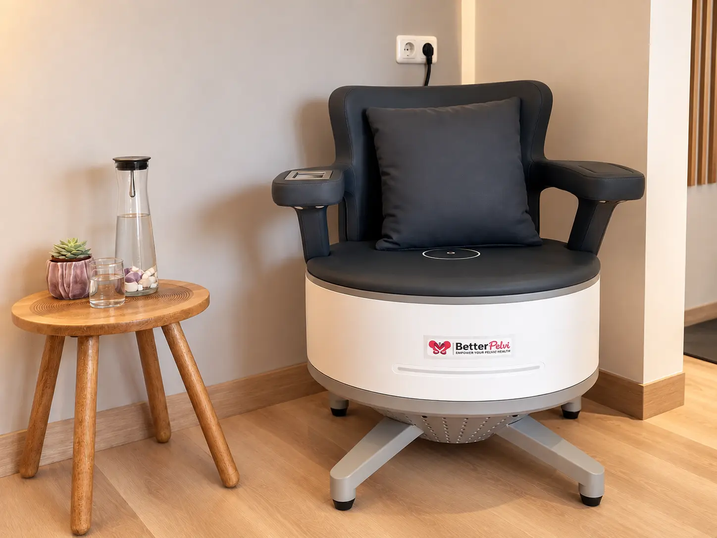 BetterPelvi-Trainingsstuhl in der OsteoVida-Praxis